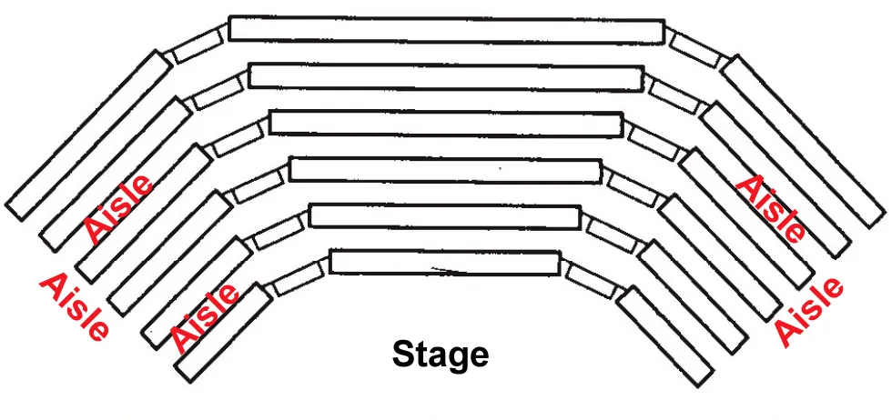 AISLE IN AUDITORIUM