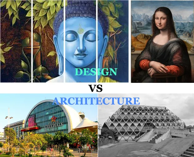 DIFFERENCE BETWEEN DESIGN AND ARCHITECTURE