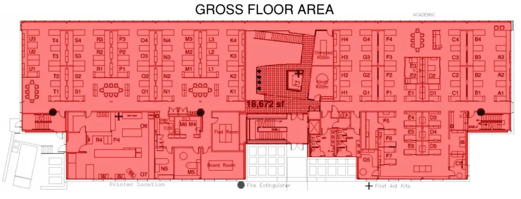 GROSS FLOOR AREA