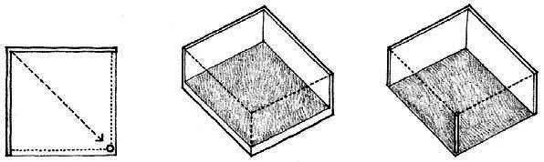 L-SHAPED CONFIGURATION OF PLANS