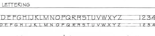 LETTERING
