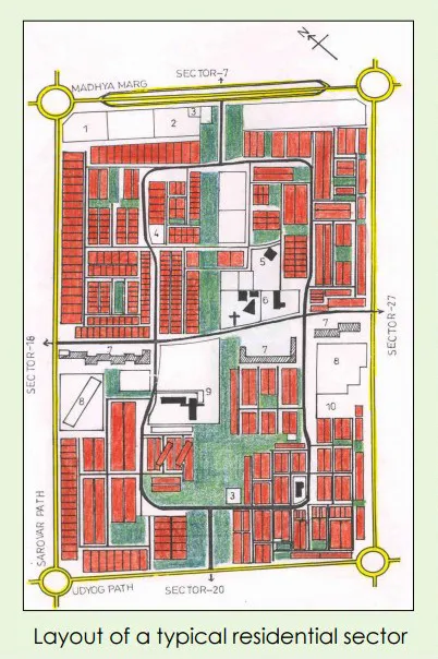 PATH ELEMENT OF A CITY THREE
