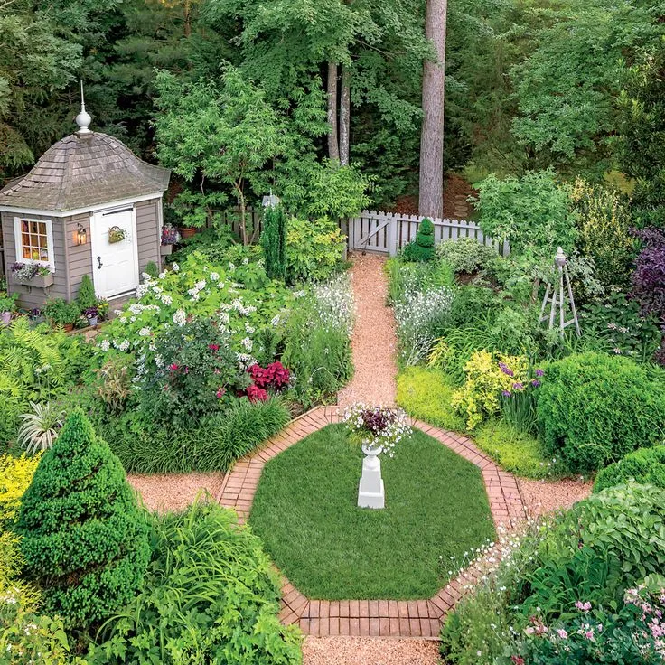FEATURES OF ENGLISH GARDEN ONE