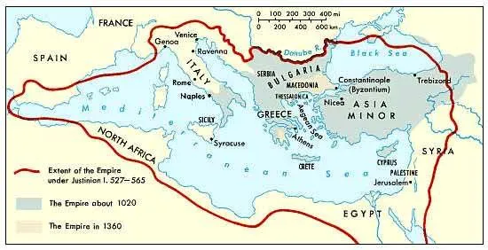 HISTORICAL BACKGROUND OF BYZANTINE ARCHITECTURE