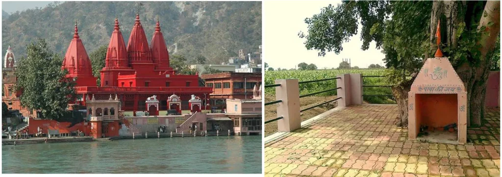 LOCATION OF TEMPLE