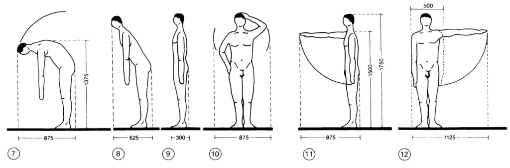 DIMENSIONS AND SPACE REQUIREMENTS TWO