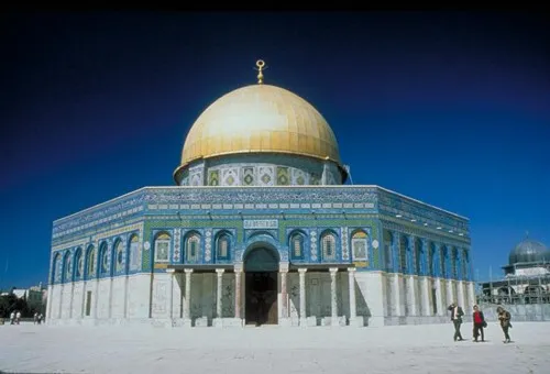 DOME ON THE ROCK AT JERUSELUM