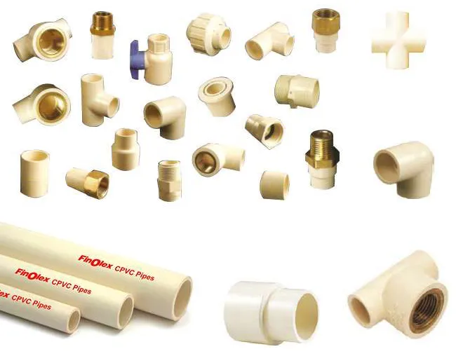 CPVC PLUMBING PIPES AND FITTINGS