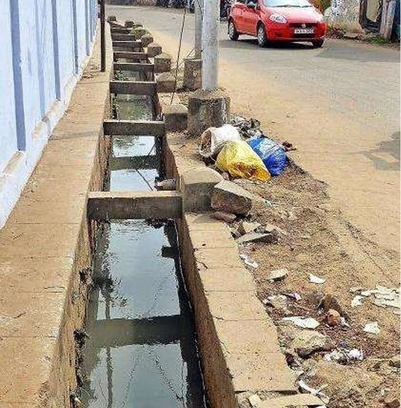DRAINAGE THROUGH OPEN CHANNEL