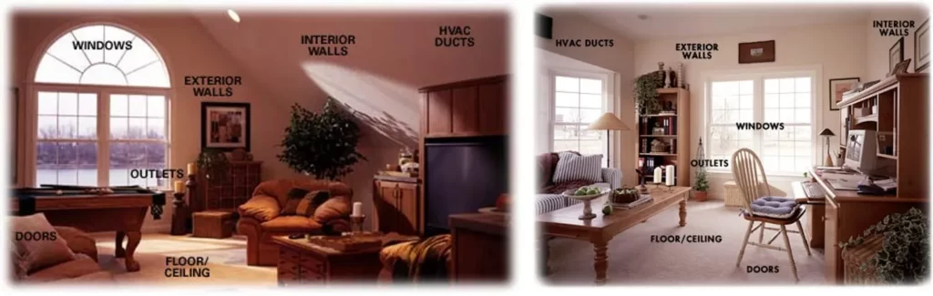 FAMILY ROOM AND OFFICE