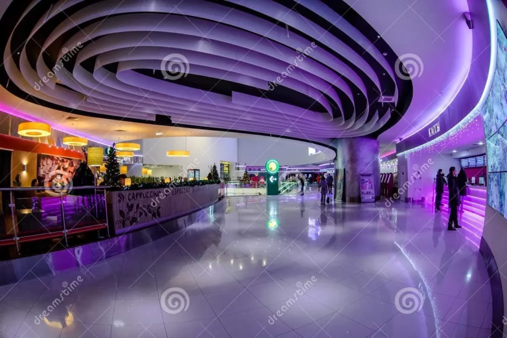 LIGHTING OF LOBBY ONE