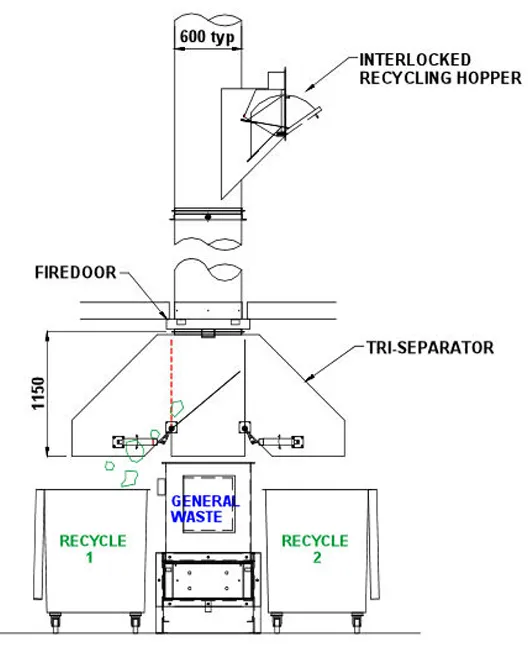 REFUSE COLLECTION CHAMBER