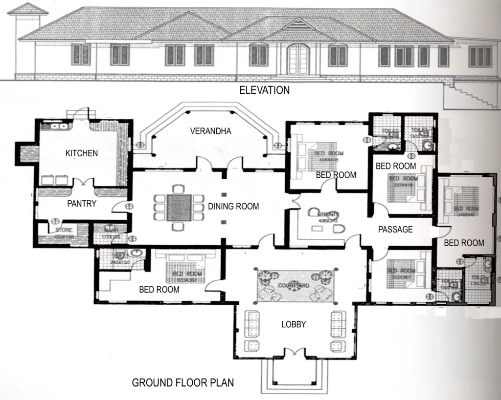 RELATIONSHIP (PLAN ELEVATION AND SECTION) BEYOND THE PHYSICAL