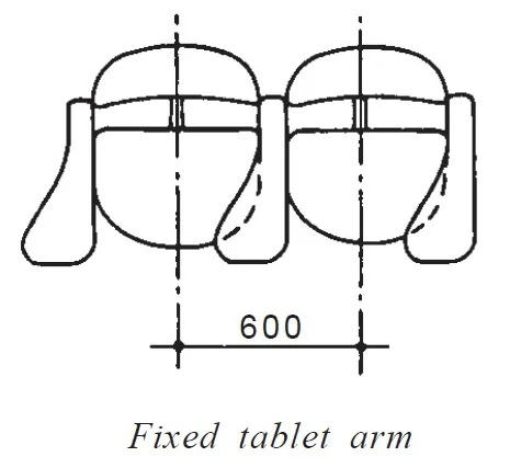WRITING SURFACE SEAT