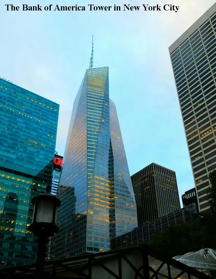 BANK OF AMERICA TOWER IN NEW YORK CITY