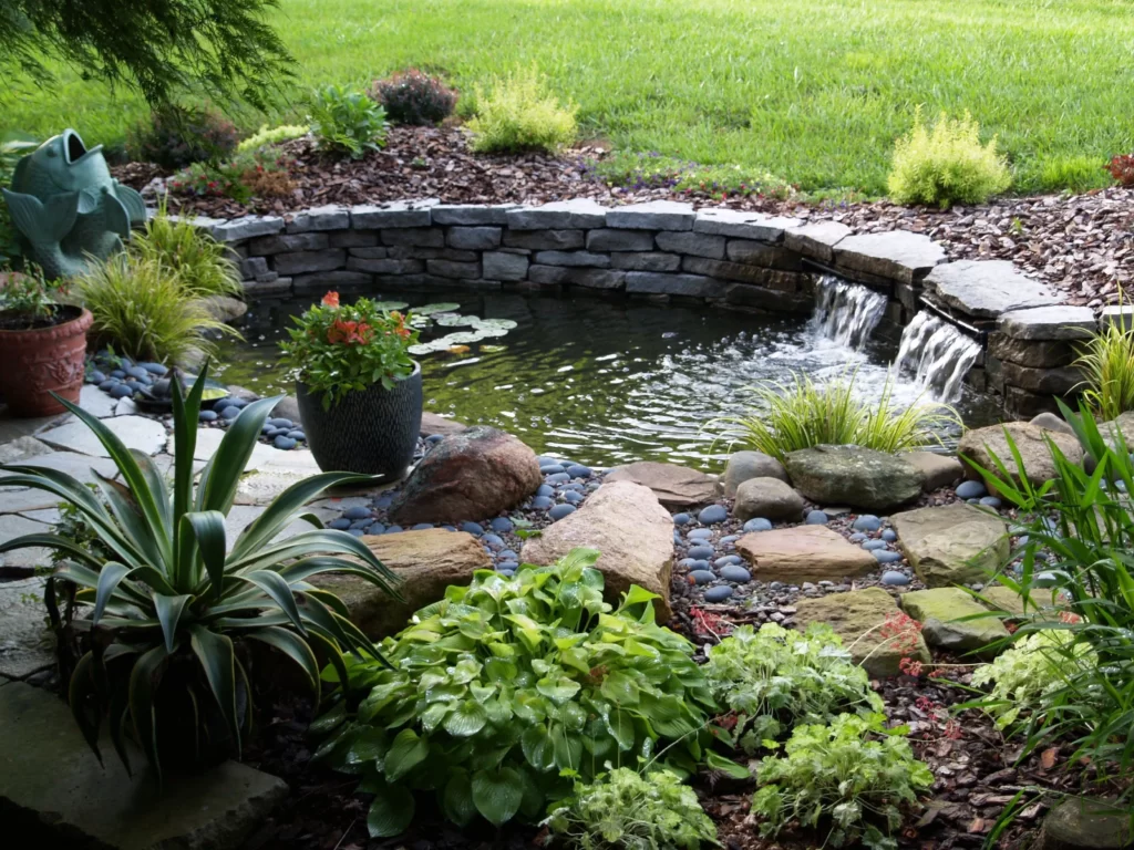 PONDS AND AND WATER GARDENS