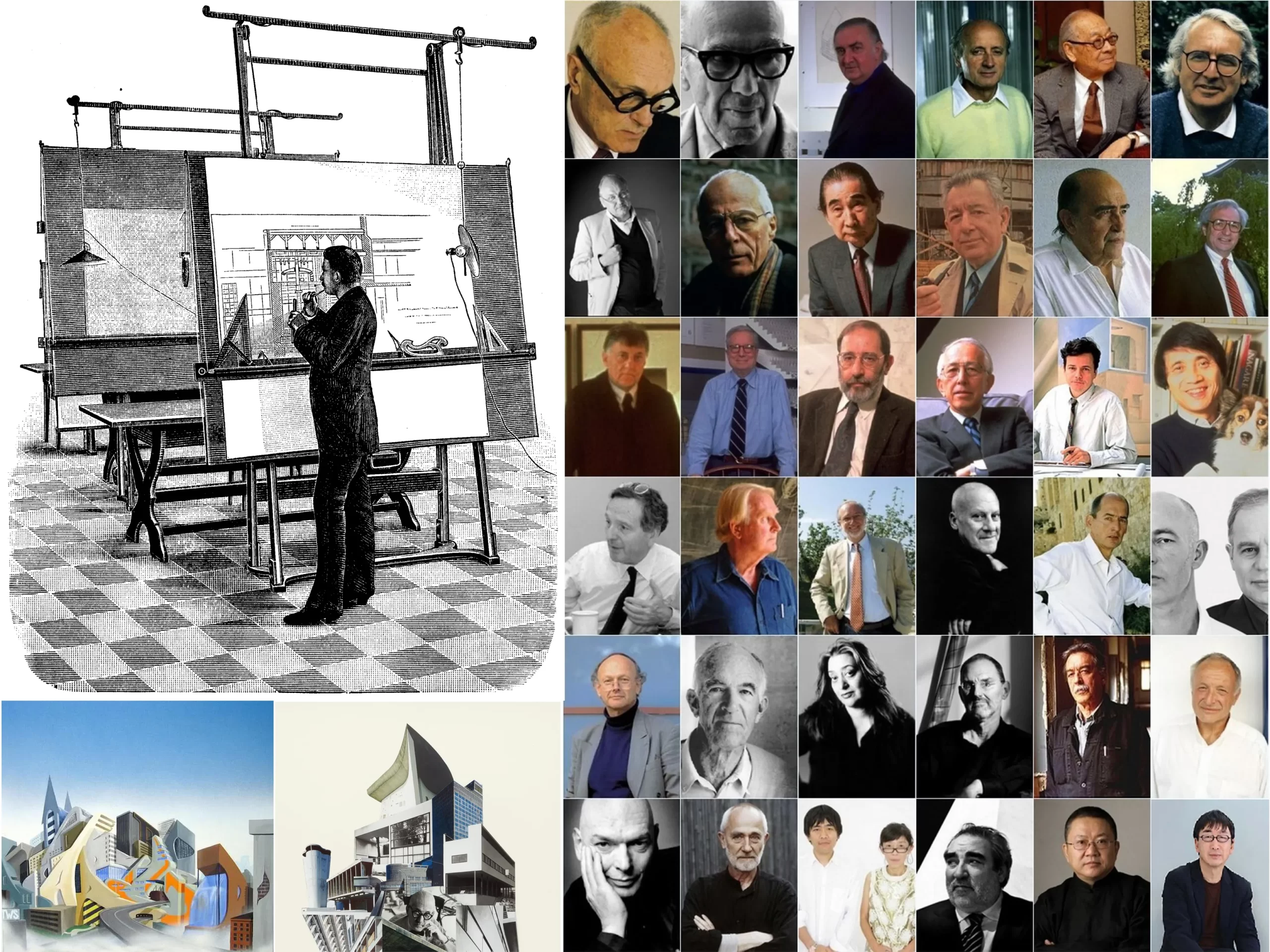 ABOUT THE ARCHITECTS AND RELATED QUIZZES