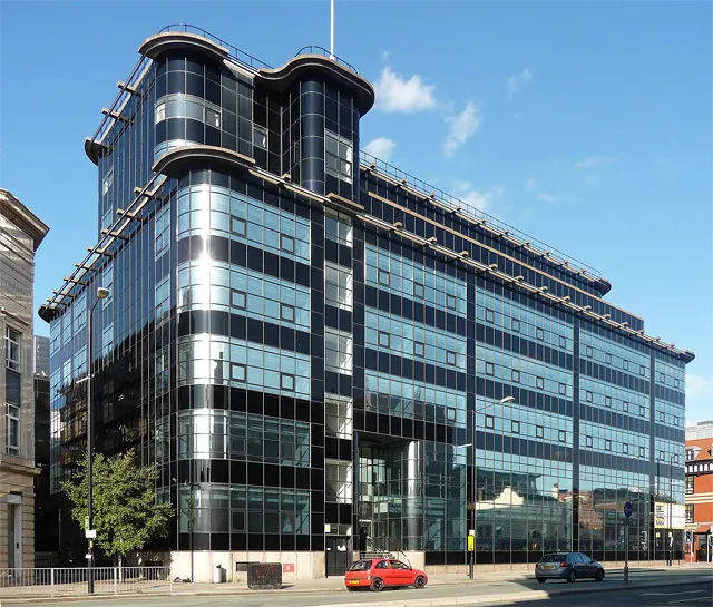 DAILY EXPRESS BUILDING IN MANCHESTER, ENGLAND