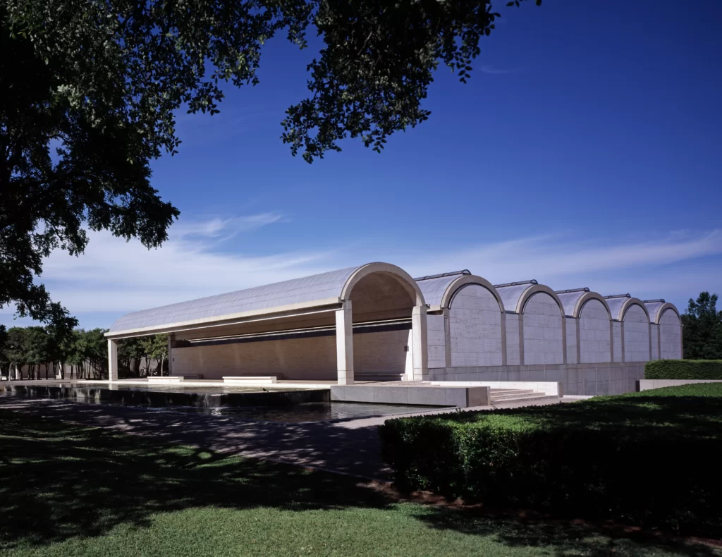 KIMBELL ART MUSEUM IN FORT WORTH, TEXAS