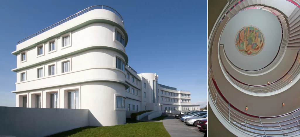MIDLAND HOTEL IN MORECAMBE, ENGLAND