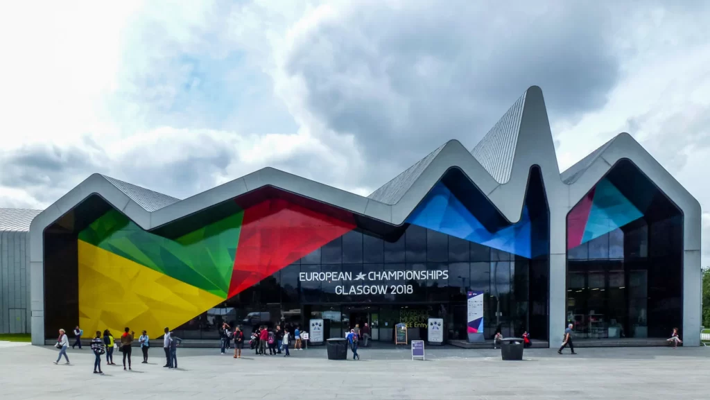 RIVERSIDE MUSEUM IN GLASGOW, SCOTLAND