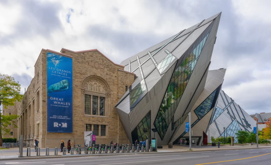ROYAL ONTARIO MUSEUM IN TORONTO, CANADA