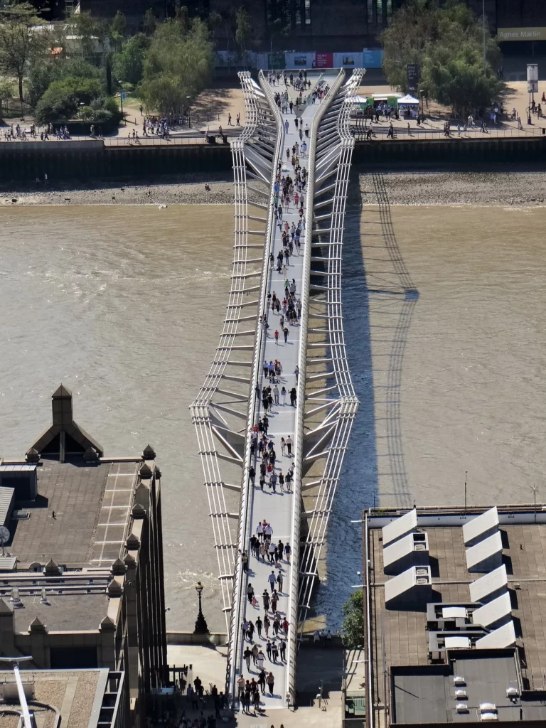 THE MILLENNIUM BRIDGE