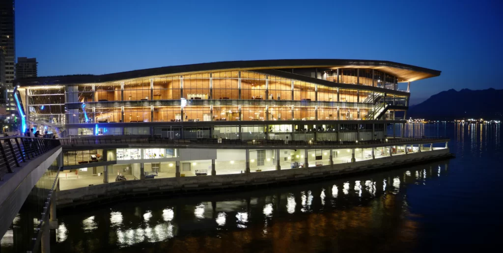 THE VANCOUVER CONVENTION CENTRE, VANCOUVER