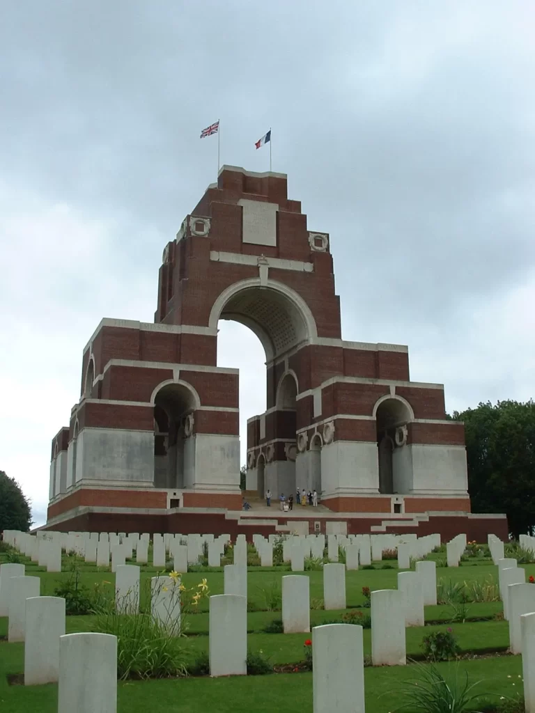 THIEPVAL MEMORIAL IN FRANCE
