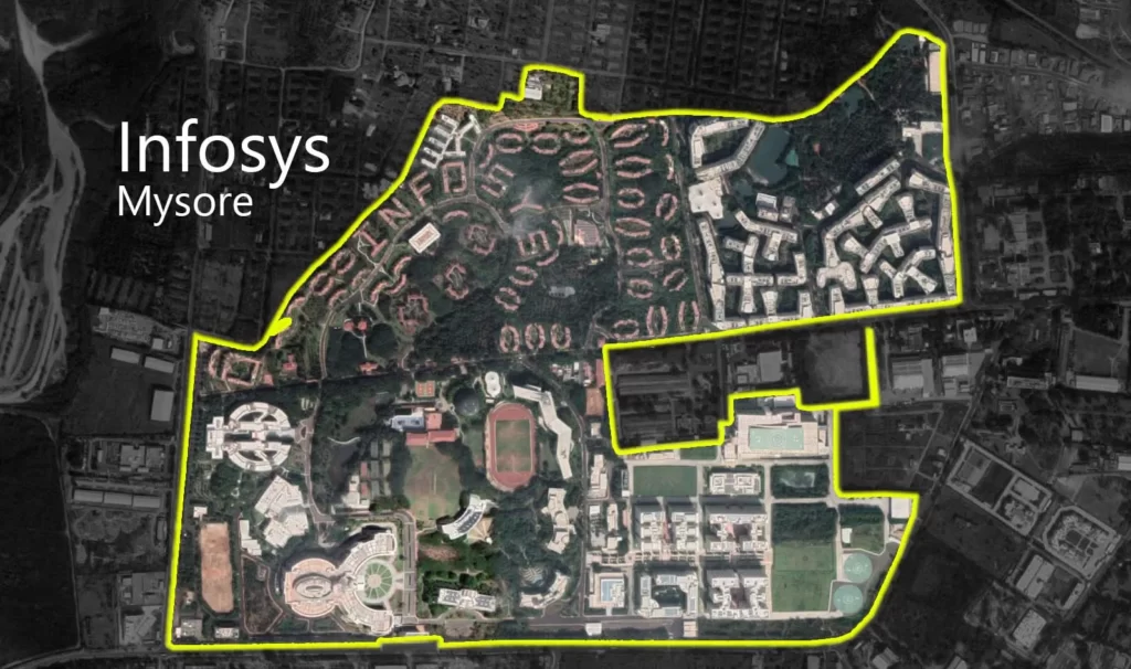 INFOSYS CAMPUS IN MYSORE ONE