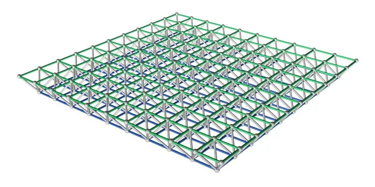DOUBLE LAYER GRID