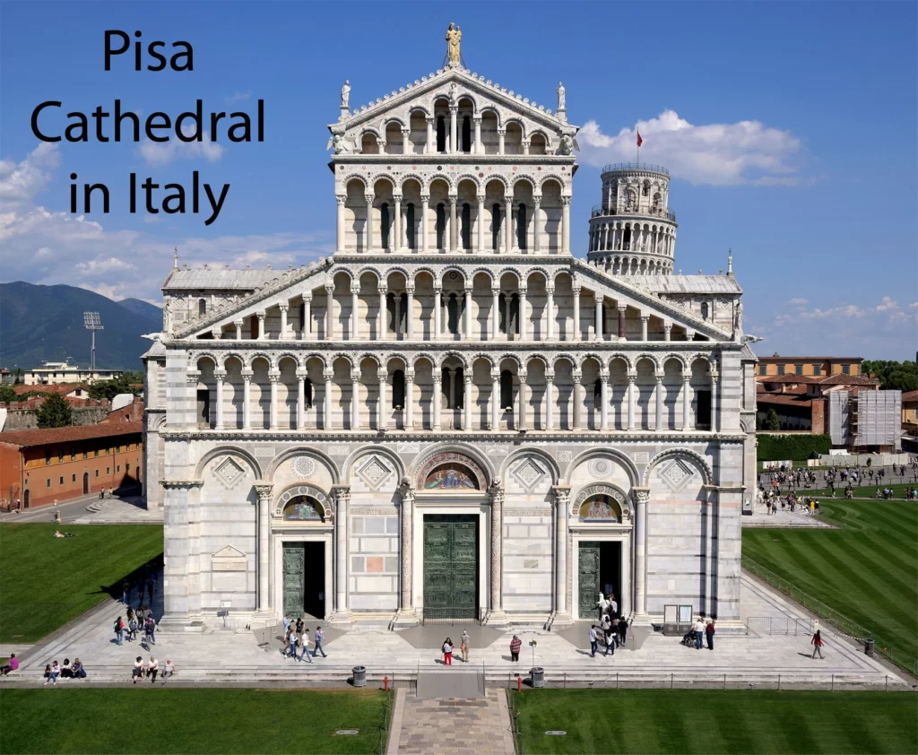 PISA CATHEDRAL IN ITALY
