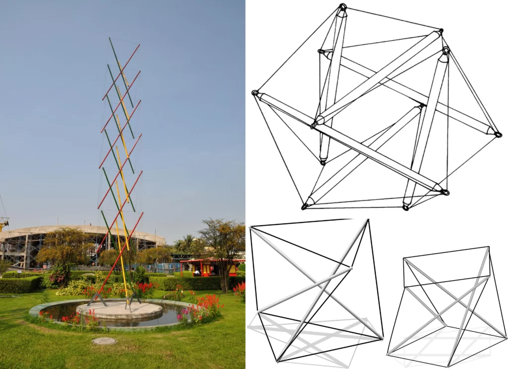 TENSEGRITY STRUCTURES IN ARCHITECTURE