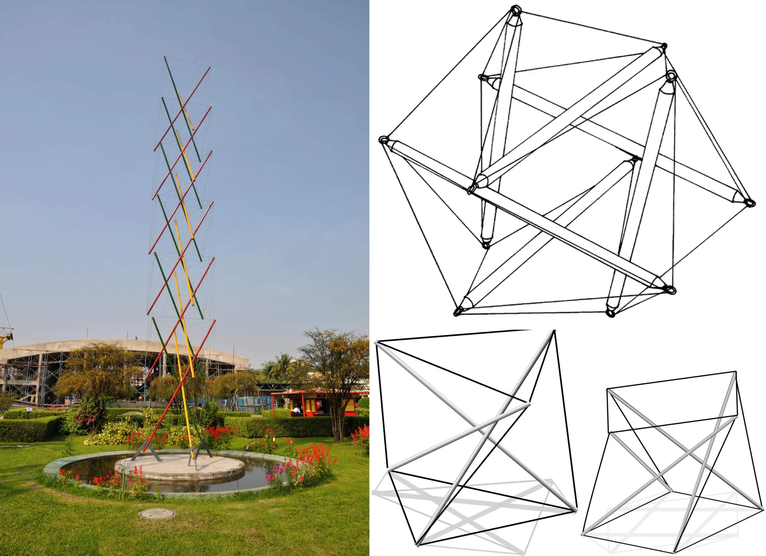TENSEGRITY STRUCTURES IN ARCHITECTURE