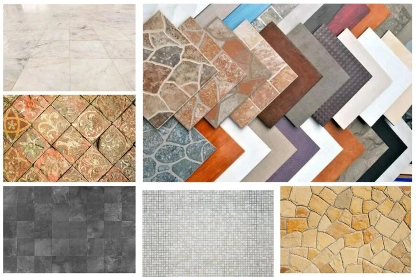 TYPES OF TILE FOR FLOORING