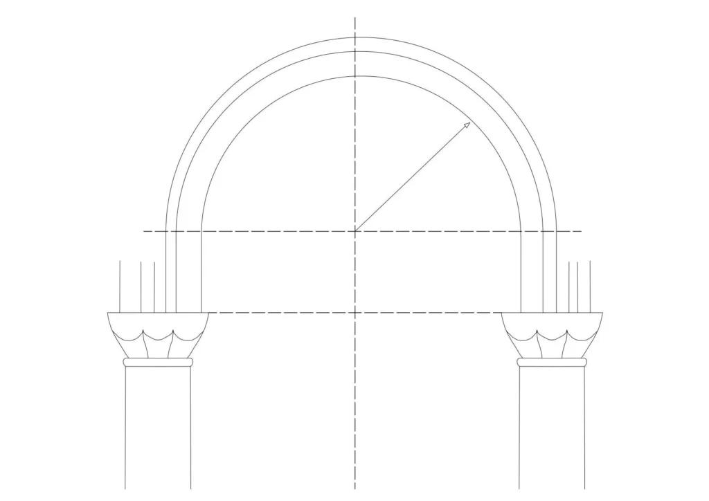ONE CENTERED ARCHES
