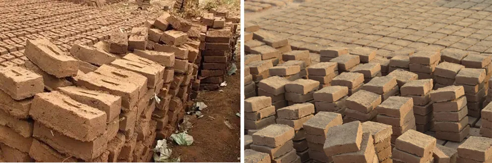 SUN DRIED OR UNBURNT BRICKS
