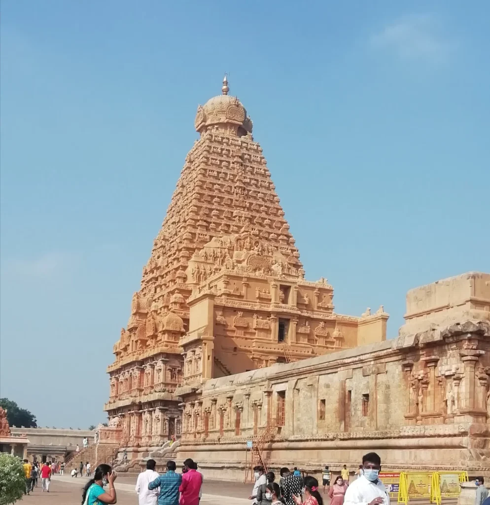 BRIHADESVARA TEMPLE AT TANJAVUR