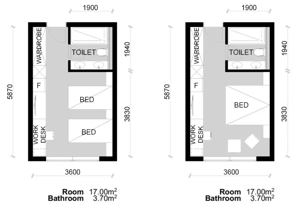 GUEST ROOM LAYOUT